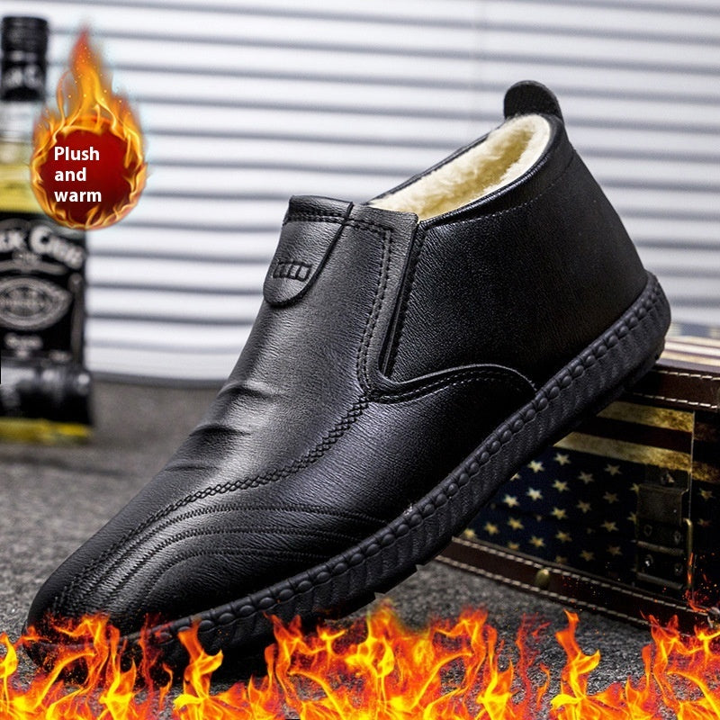 Men's Winter Fur Cold-resistant Warm Shoes
