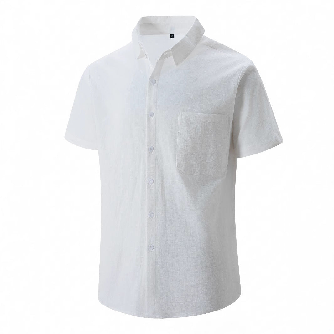 Men's Casual Short-sleeved Shirt