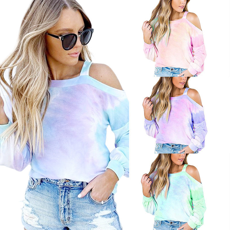 Printed colored hoodie