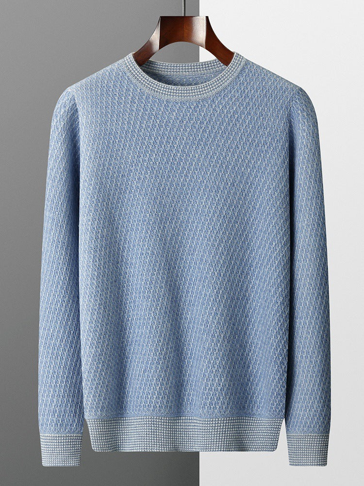 Round-neck Business Casual Fashion Autumn And Winter Long-sleeve Pullover Sweater