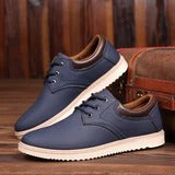Waterproof non-slip leather shoes