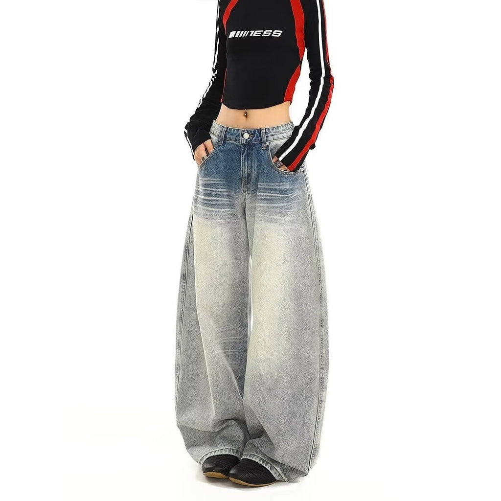 Loose Slim Design Versatile Scimitar Pants