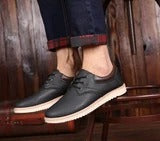 Waterproof non-slip leather shoes