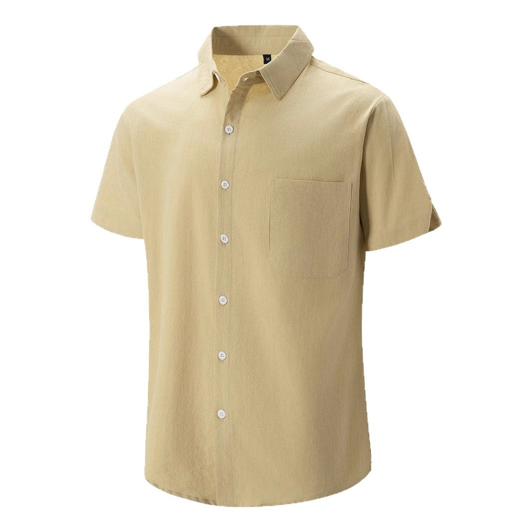 Men's Casual Short-sleeved Shirt
