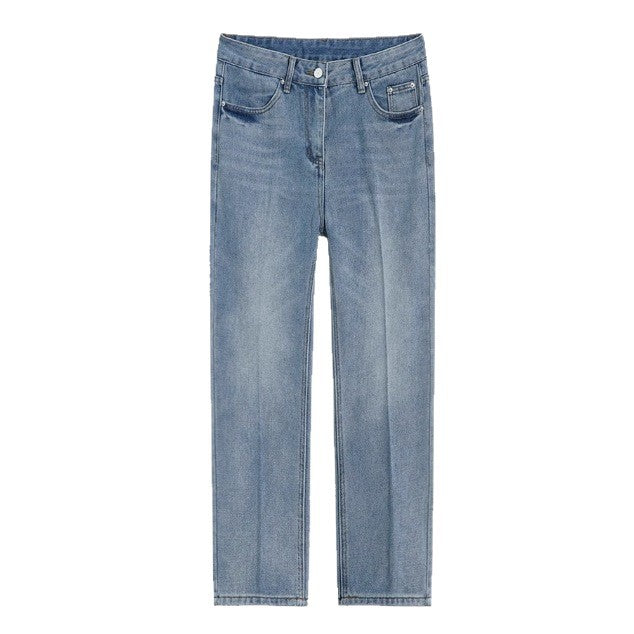 All-matching Casual All-matching Advanced Cropped Denim Pants