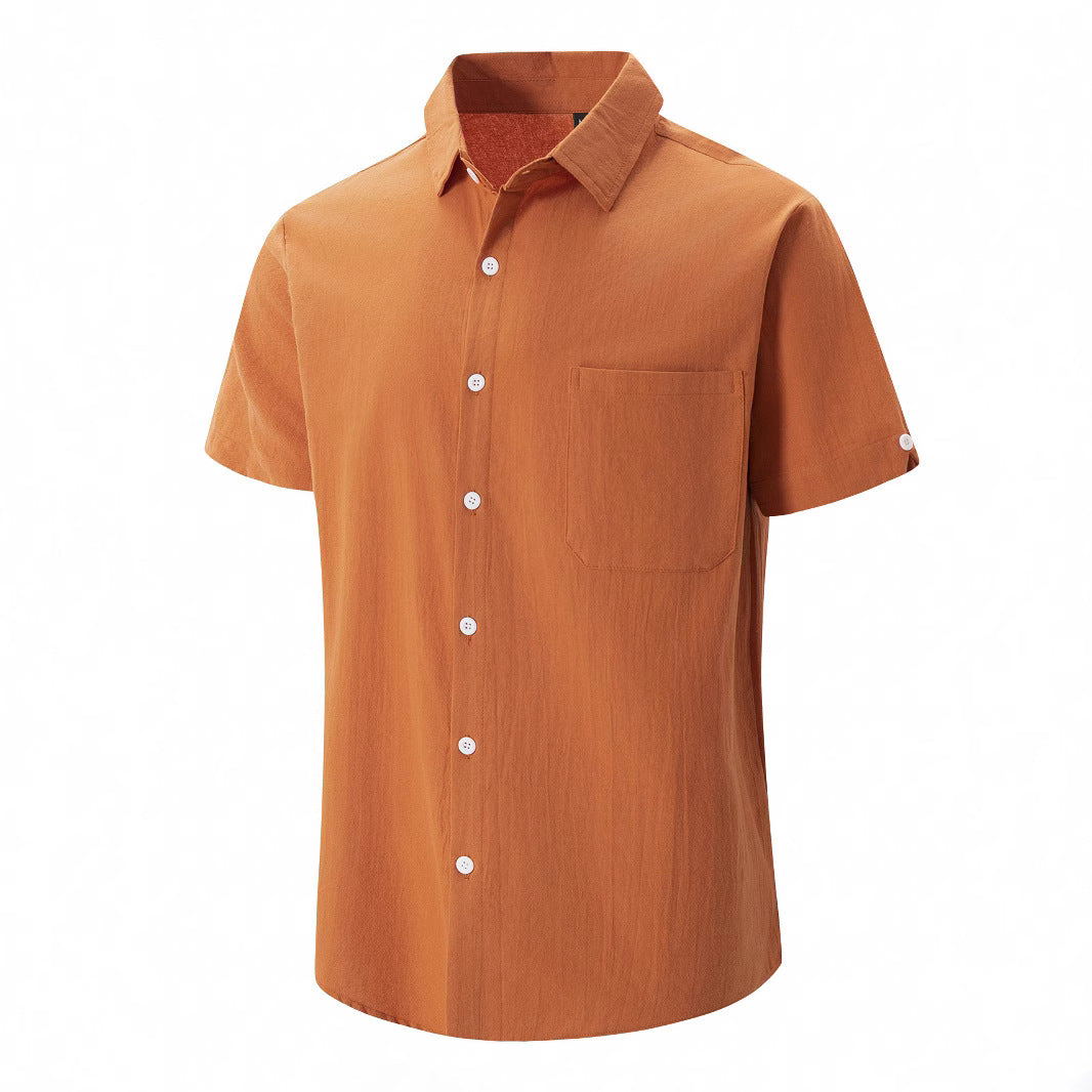 Men's Casual Short-sleeved Shirt