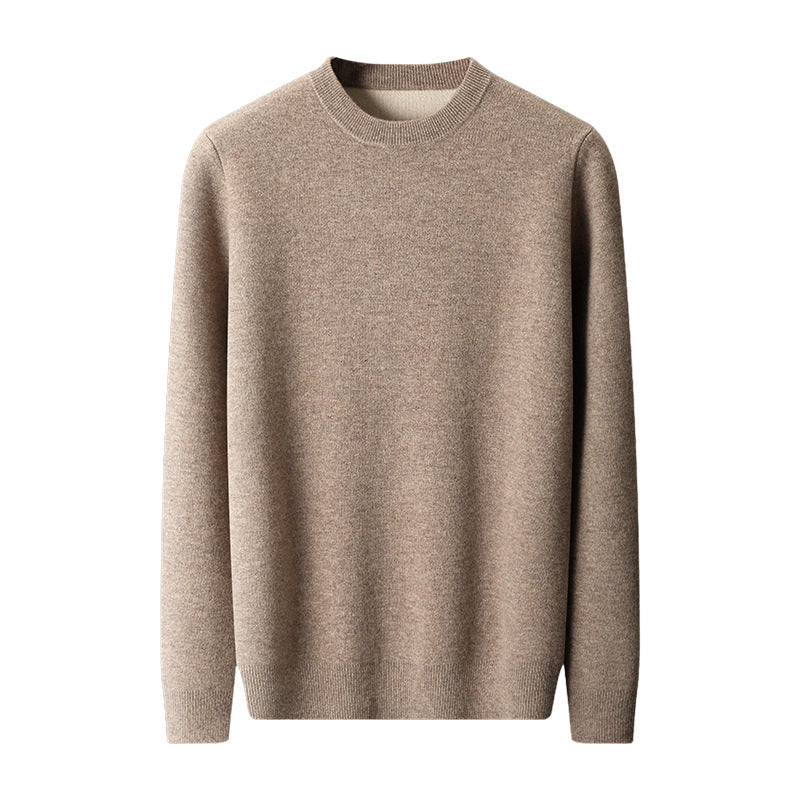 Thickened Wool Round Neck Loose Casual Sweater