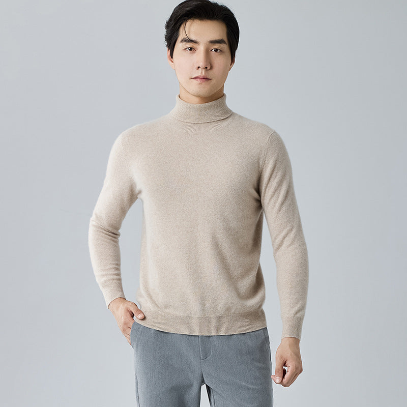 Men's Casual Knitted Base Layer Warm Loose Sweater