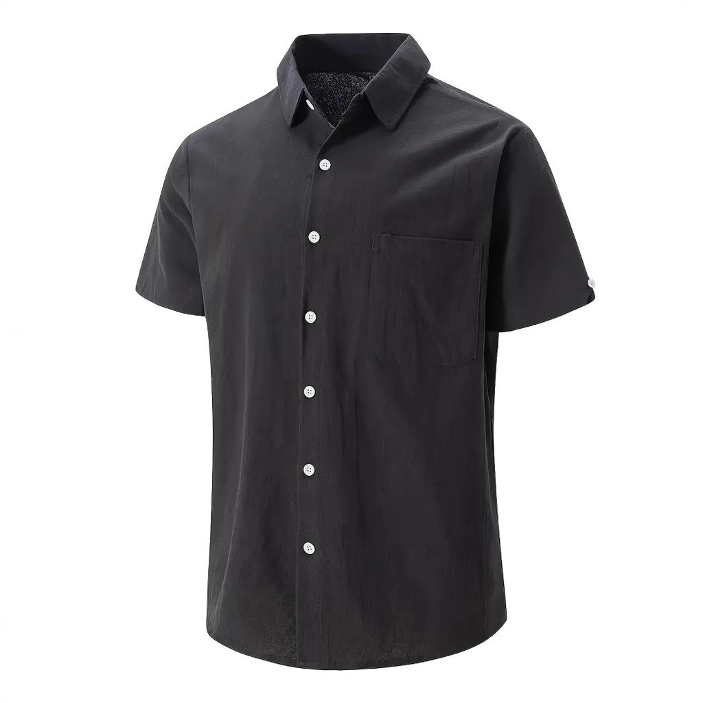 Men's Casual Short-sleeved Shirt