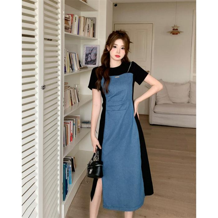 Summer Skirt Covers Belly And Slims With A-line