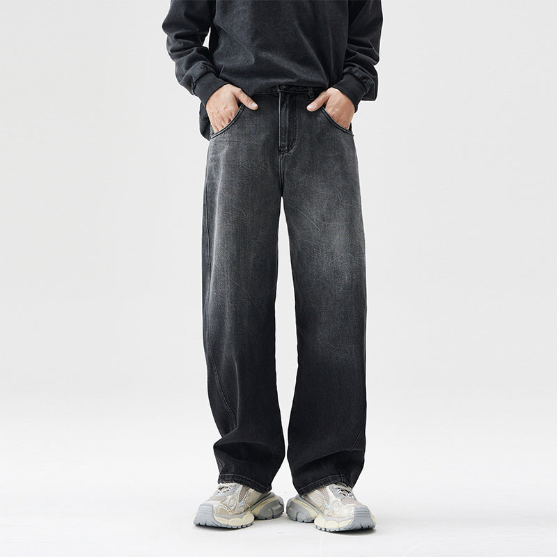 American Style Loose High Street Niche Wide-leg Pants