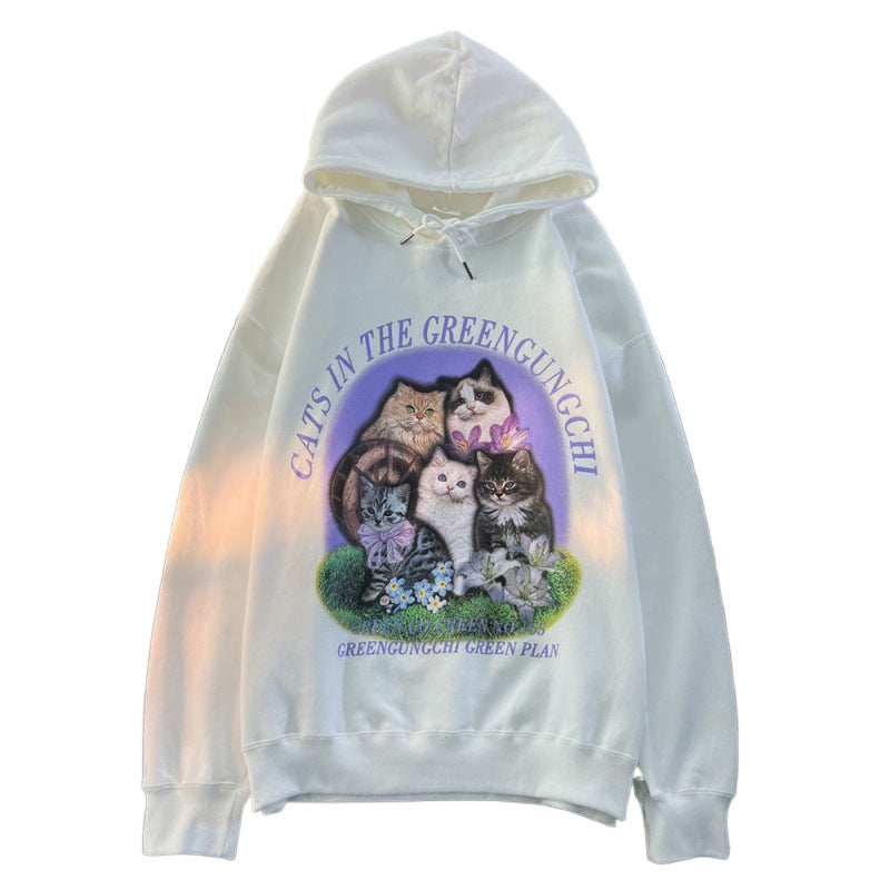 Autumn And Winter New Special-interest Design Couple Wear Pullover Long Sleeve