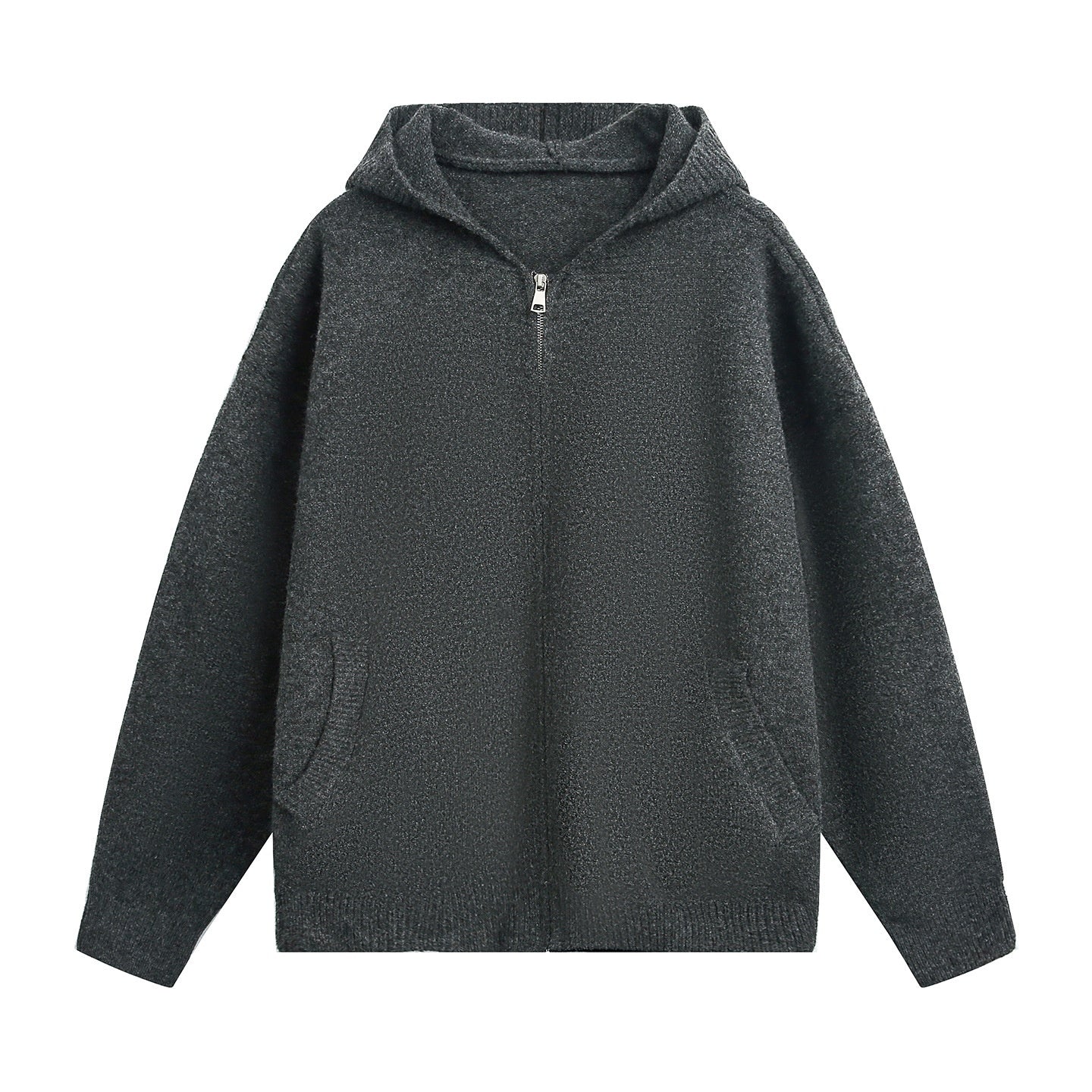 Faux Deer Fur American Retro Trendy Knitted Sweater Jacket