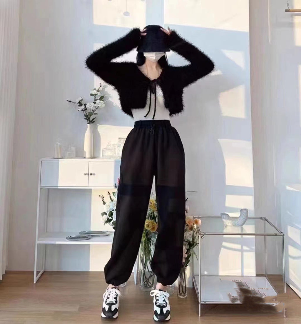 Women's Short Sweater Cardigan Top