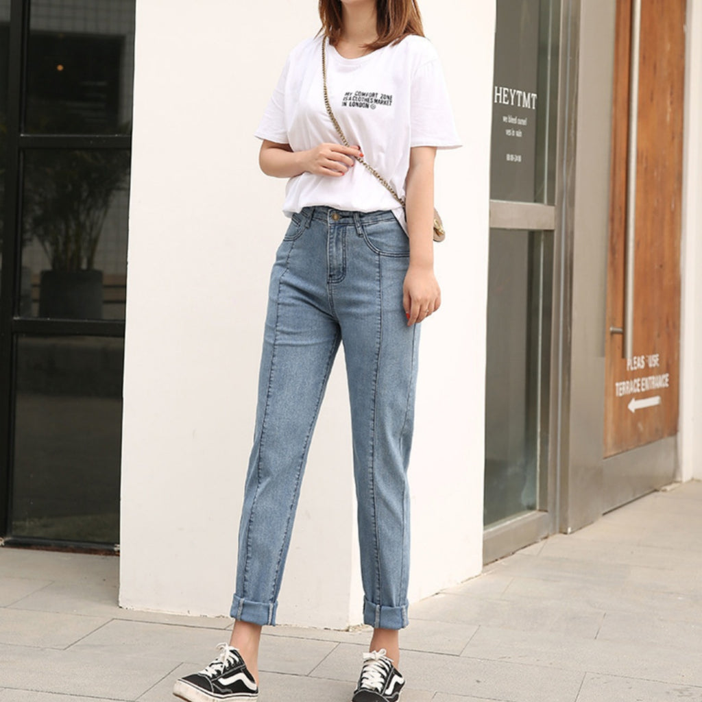 Women's Autumn Slimming Butt-Lifting Skinny Jeans Casual Pants