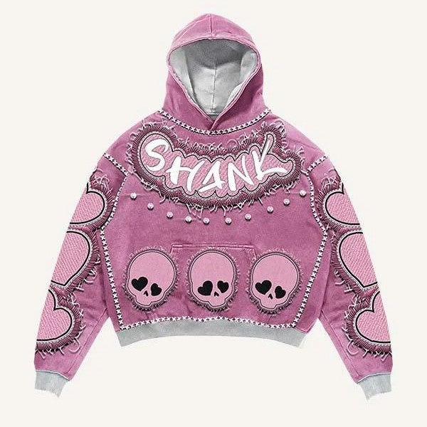 Fashion Casual Printed Polyester Sweater