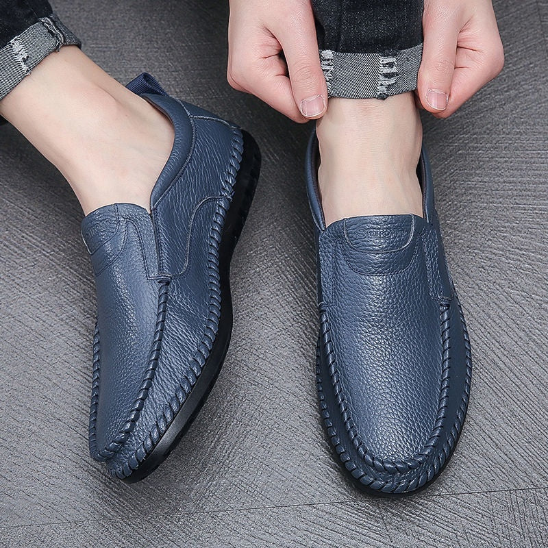 Men's Slip-on New Casual Leather Shoes