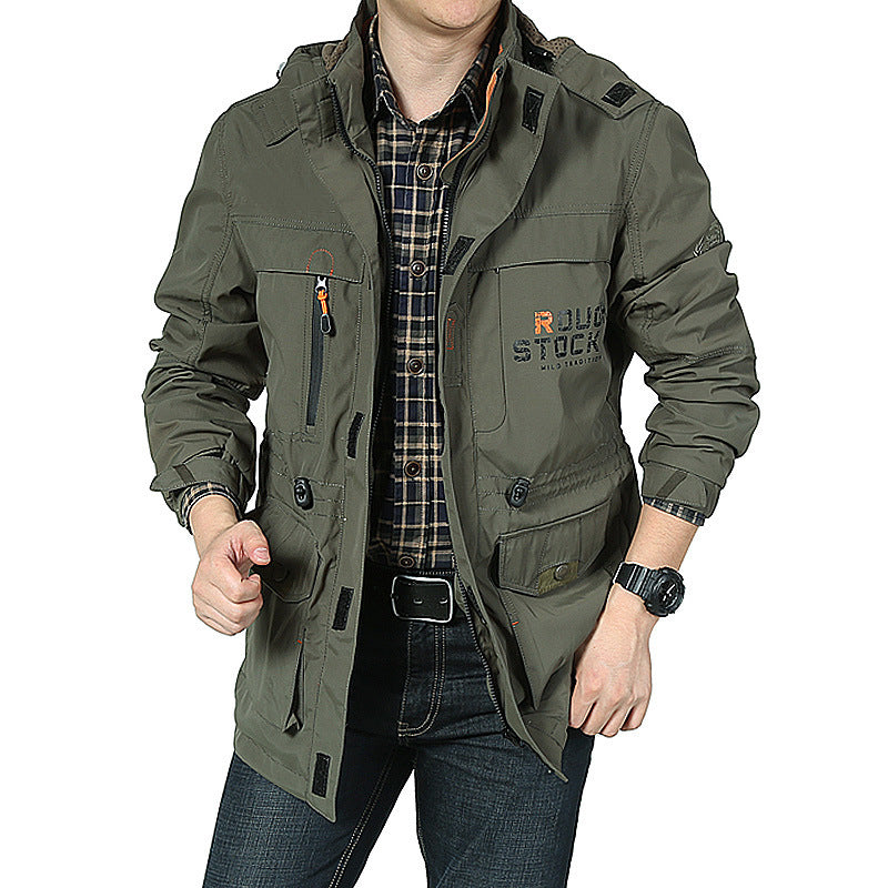 Men's Casual Windproof Thin Mountaineering Jacket