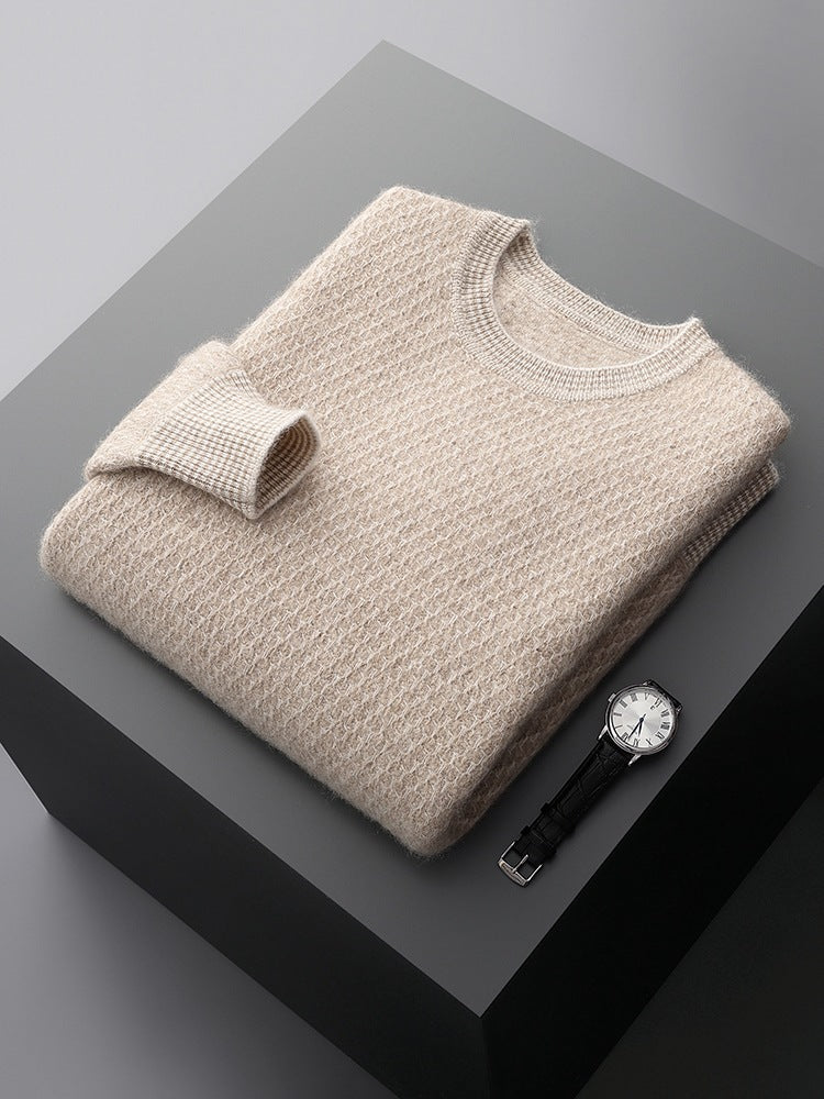 Round-neck Business Casual Fashion Autumn And Winter Long-sleeve Pullover Sweater