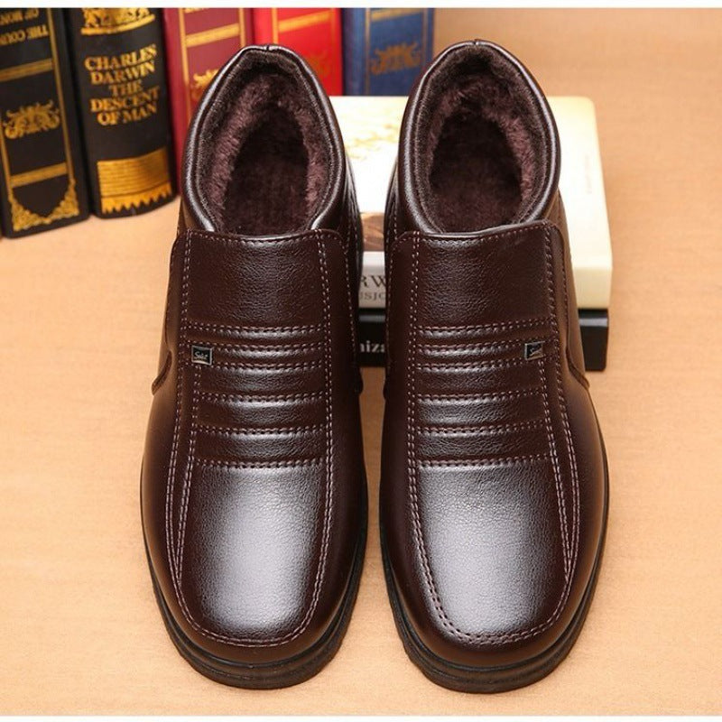 High top dad cotton shoes for middle-aged and elderly people