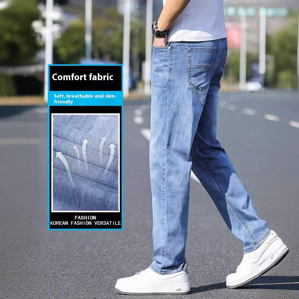 Thin Stretch Business Casual All-match Trousers