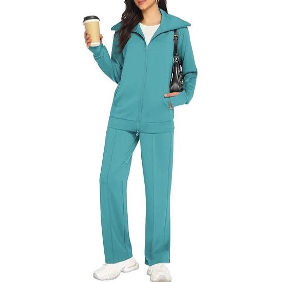 Women's High-grade Long-sleeved Trousers