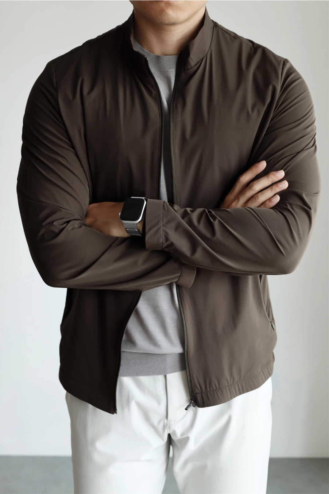 Small Stand Collar Cool Breathable Quick-drying And Portable Thin Jacket