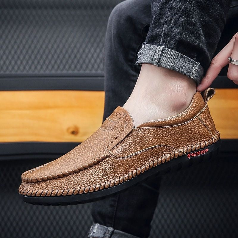 Men's Slip-on New Casual Leather Shoes