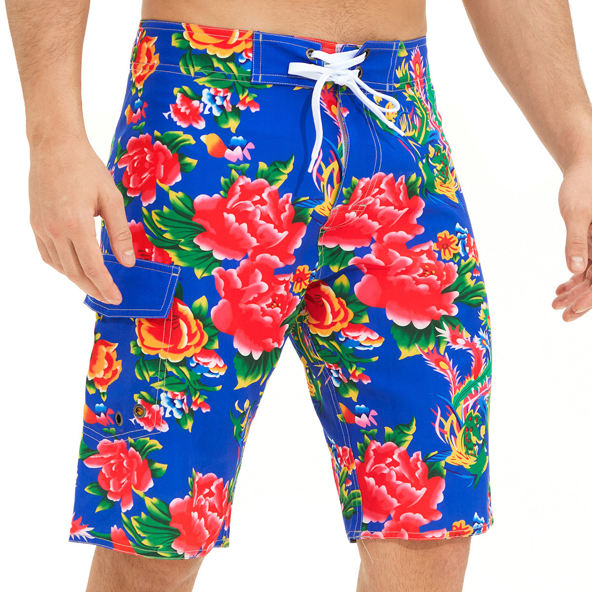 Casual Pants Loose Version Stylish Beach Men's Shorts