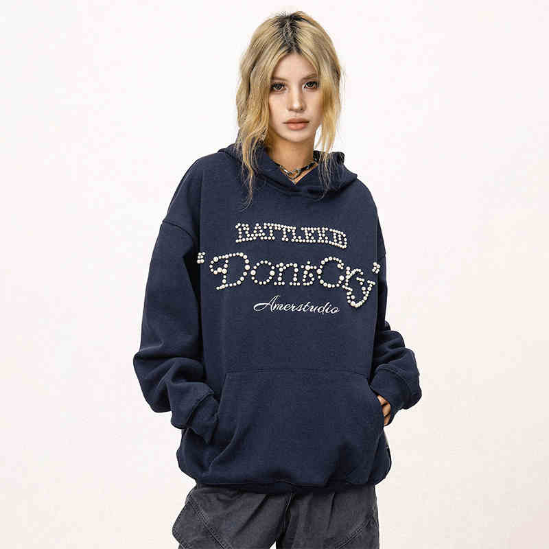 Women's Pearl Sweater Autumn And Winter Loose Jacket