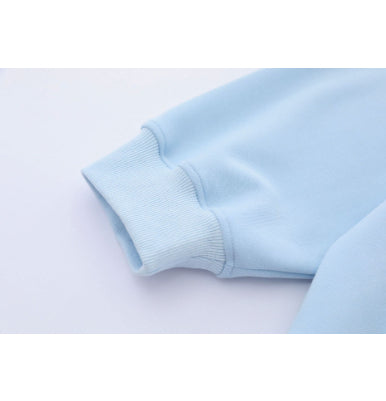 Design Hooded Rabbit Ears Cardigan Woman Cotton Dress