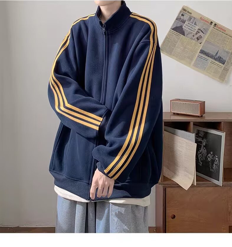 Spring And Autumn Loose Casual Sports Men's Jacket