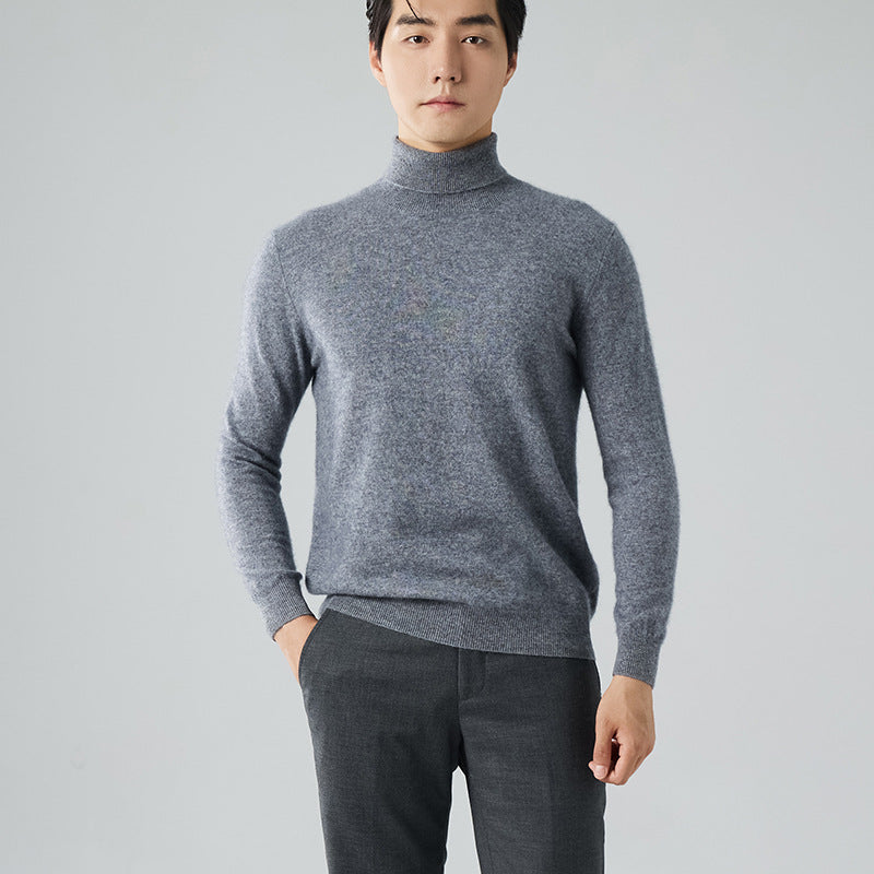 Men's Casual Knitted Base Layer Warm Loose Sweater