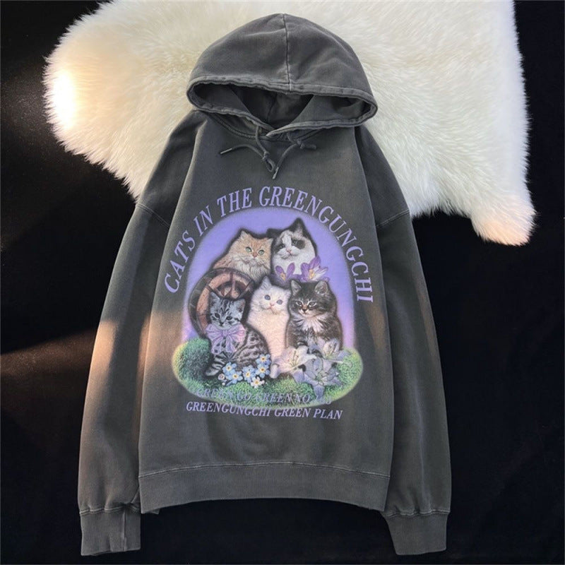 Autumn And Winter New Special-interest Design Couple Wear Pullover Long Sleeve