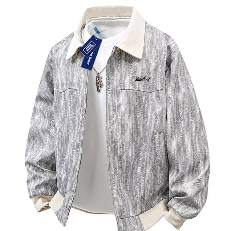 Print Plus Size Trendy Bad Boy Casual Versatile Jacket