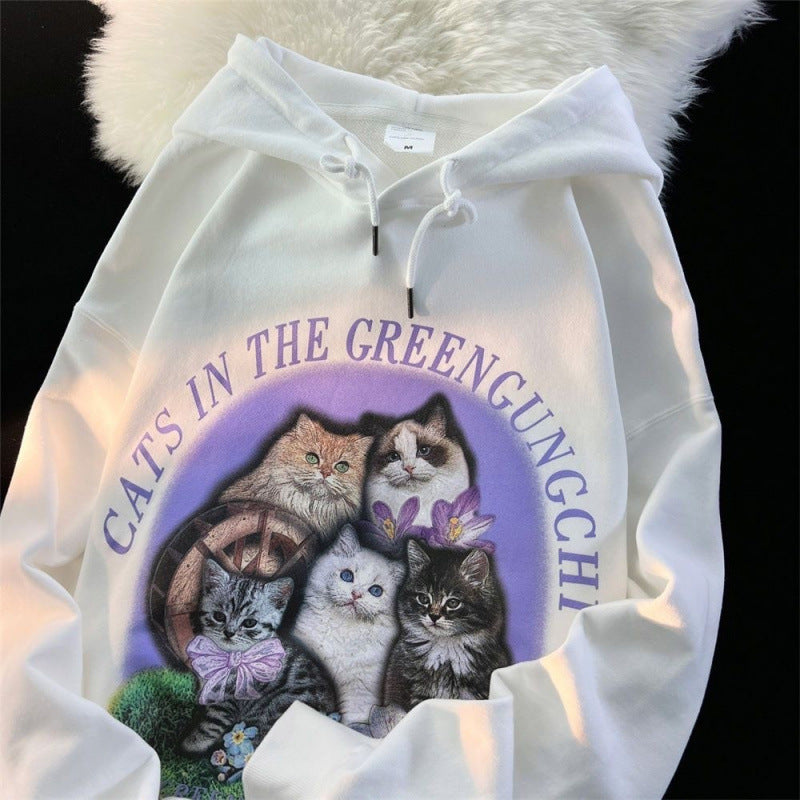 Autumn And Winter New Special-interest Design Couple Wear Pullover Long Sleeve